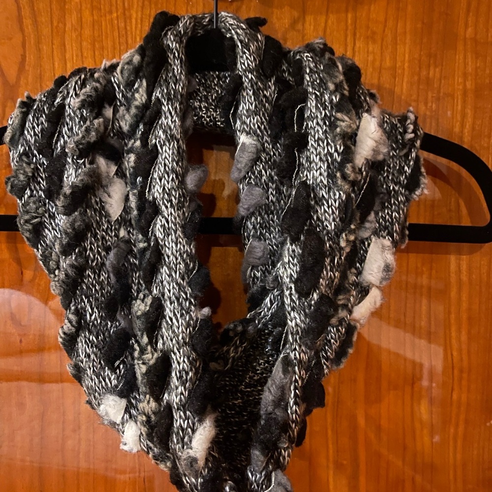 Nordstrom Infinity Scarf with faux fur by Collection Eighteen.